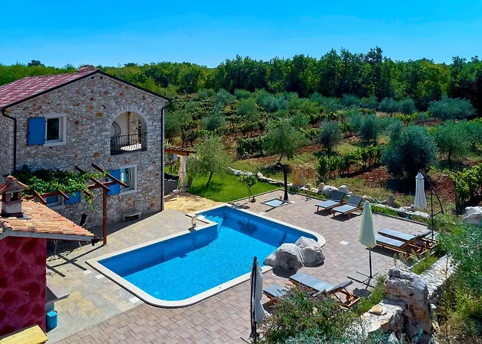 Relax House Surrounded By Olives And Vineyard