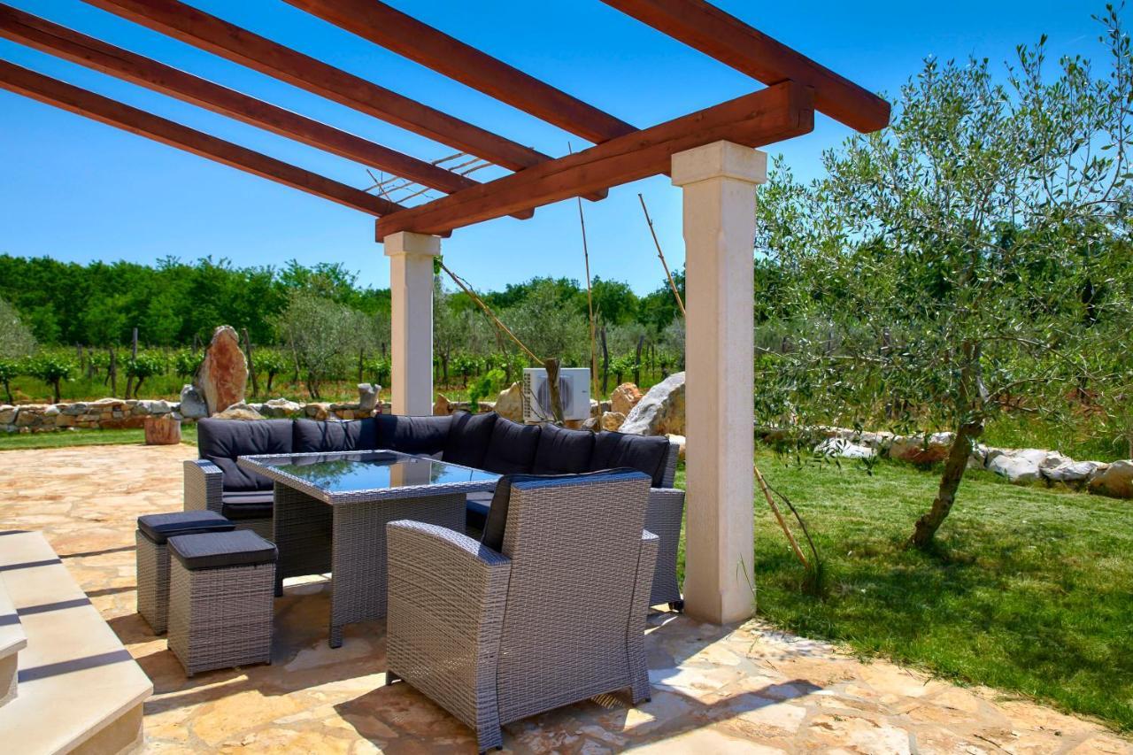 Villa Relax House Surrounded By Olives And Vineyard Stifanici